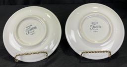 Fiestaware Teacups, Saucers, and Assorted Dinnerware