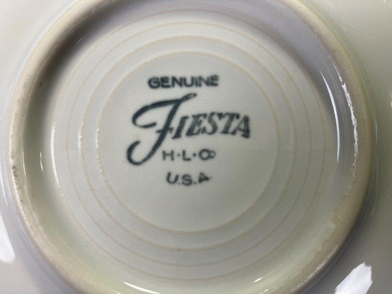 Fiestaware Teacups, Saucers, and Assorted Dinnerware