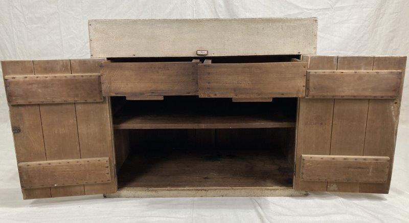Primitive Painted Dry Sink