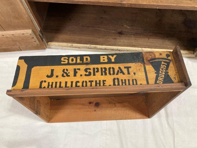 Primitive Painted Dry Sink