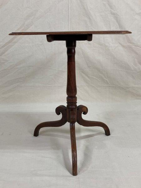 Cherry Tilt-Top Candle Stand