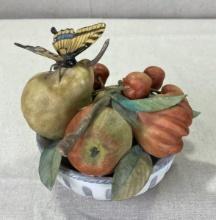 Capodimonte Porcelain Fruit Bowl