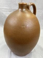 Large William J. (Bill) Gordy Jug with Brown Glaze