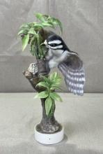 Royal Worcester "Little Downy Woodpecker" Figurine