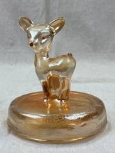 Carnival Glass Jeannette Trinket Topper
