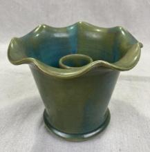 W.J. Gordy Ruffled-Edge Candlestick