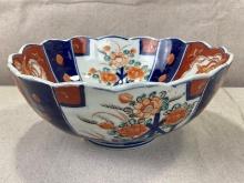 19th Century Imari Bowl with Dragon and Phoenix
