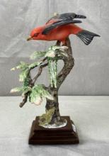 Royal Worcester by Dorothy Doughty, Scarlet Tanager