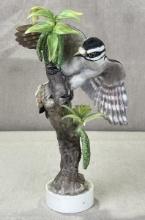 Royal Worcester by Dorothy Doughty, Little Downy Woodpecker