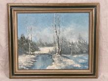 Dee McCollum (American, 1923-2012), Winter Landscape