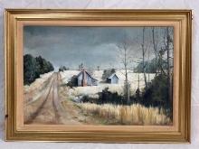 Betty Tenhundfeld, Back Road, Florida Landscape