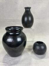 Group of Three Gordy Art Pottery Vases