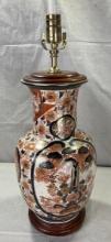 Japanese Imari Porcelain Lamp