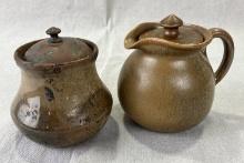 W.J. Gordy Creamer And Sugar