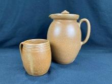W.J. Gordy â€œMountain Goldâ€� Pitcher and Mug