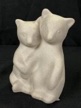 Pigeon Forge Pottery Bear Sculpture