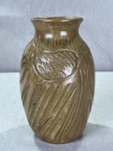 W.J. Gordy Tulip-Decorated Vase