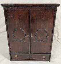19th Century Oak Wall Cabinet
