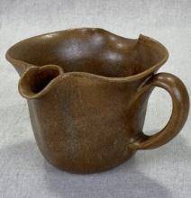 W.J. Gordy Gravy Boat with Mountain Gold Glaze