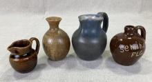 Group of Four Miniature Gordy Pottery Pieces
