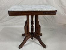 Victorian Marble Top Table