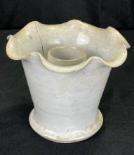 W.J. Gordy Ruffled-Edge Candlestick