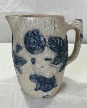 American Salt Glaze Pitcher by Utica Whites Pottery