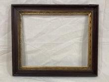 Antique Walnut Frame with Gilt Liner