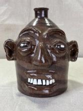 Marvin Bailey Swirl Face Jug