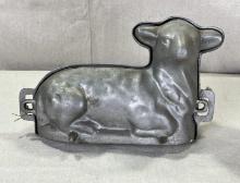 Cast Aluminum Lamp Cake Mold