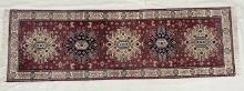 Hand-Knotted Heriz Style Runner