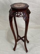 Carved Chinese Plant Stand
