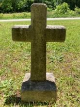 Concrete Garden Sculpture – Cross