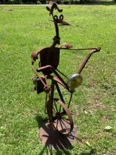 "Drive-Thru Chicken" Metal Sculpture by DH, 2003