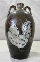 Joe Rhinehardt Decorated Two-Handled Jug