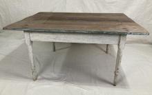 Primitive Painted Country Table
