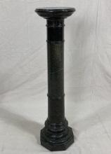 Italian Green Marble Pedestal