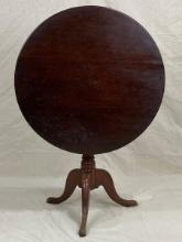Early Mahogany Tilt-Top Tea Table