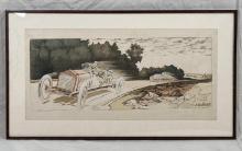 Ernest Montaut (French, 1879-1909) Circuit des Ardennes Belges