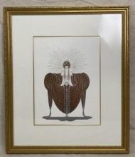 Erte, Radiance, Limited Edition Lithograph