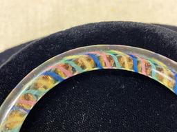 Italian Art Glass Bangle