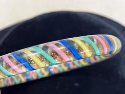 Italian Art Glass Bangle