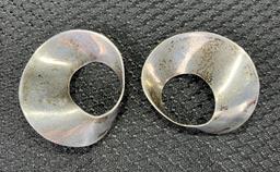 Sterling Silver Modern Earring Grouping