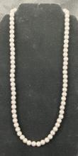 Sterling Silver Bead Necklace