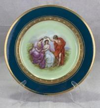 Royal Vienna Plate After Angelica Kauffman