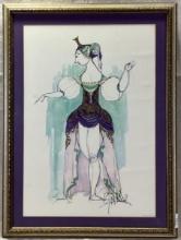 Bjorn Wiinblad (1918 - 2006) Costume Designs