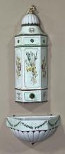 Polychromed Italian Wall Fountain