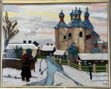Mixed Media Landscape by Dita