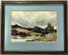 Douglas Grant (American, 1894 - 1993) Landscape, Watercolor on Paper