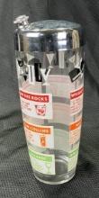 Mid-Century Modern Cocktail Shaker